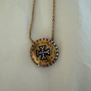 Frieda Rothman Maltese Cross Pendant Necklace Never worn